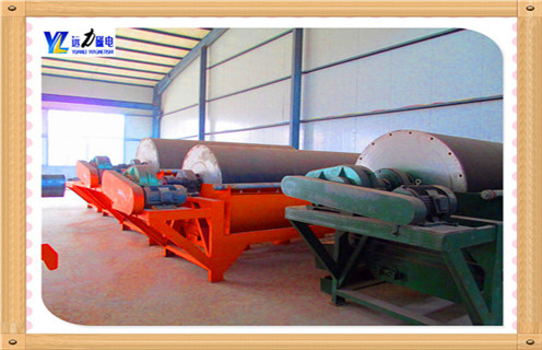 淄博干式永磁筒式磁选机的结构与原理 淄博干式永磁筒式磁选机的结构与原理